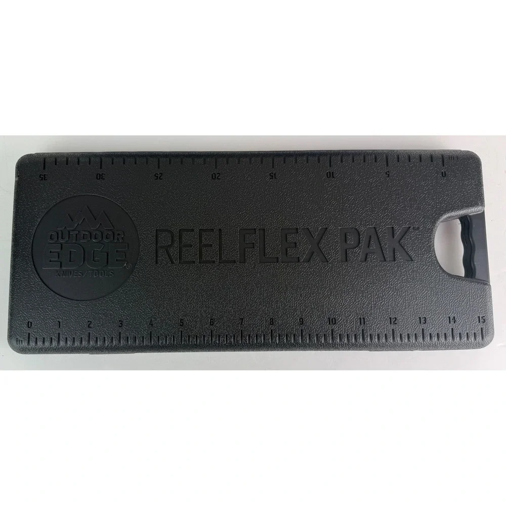 Outdoor Edge ReelFlex Pak RFP-6‎ 3 Fishing Fillet Knives w/Sharpener Hard Case